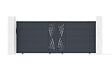 CASANOOV - Casanoov Portail coulissant 4 m VELETA H.160  cm aluminium gris - vignette