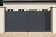 CASANOOV - Casanoov Portail battant 3 m EIGER H.140  cm aluminium gris - vignette