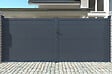 CASANOOV - Casanoov Portail battant 3 m EIGER H.140  cm aluminium gris - vignette