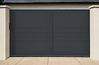CASANOOV - Casanoov Portail coulissant 4 m EIGER H.180  cm aluminium gris - vignette