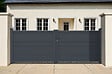 CASANOOV - Casanoov Portail battant 3 m EIGER H.115  cm aluminium gris - vignette