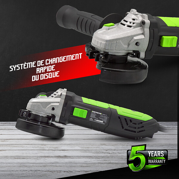 CONSTRUCTOR - Meuleuse d'angle 900W 115mm - large