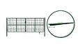 CASANOOV - Casanoov Portail battant grillagé 4 m OLGA H.150  cm Vert - vignette