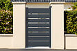 CASANOOV - Casanoov Portillon 1m VOGEL H.160  cm aluminium gris - vignette