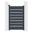 CASANOOV - Casanoov Portillon 1m VOGEL H.160  cm aluminium gris - vignette