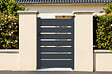 CASANOOV - Casanoov Portillon 1m VOGEL H.140  cm aluminium gris - vignette