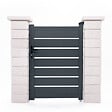 CASANOOV - Casanoov Portillon 1m VOGEL H.140  cm aluminium gris - vignette