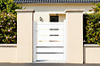 CASANOOV - Casanoov Portillon 1m VOGEL H.120  cm aluminium blanc - vignette