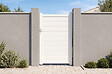 CASANOOV - Casanoov Portillon aluminium 1 m H.160   cm blanc EIGER - vignette