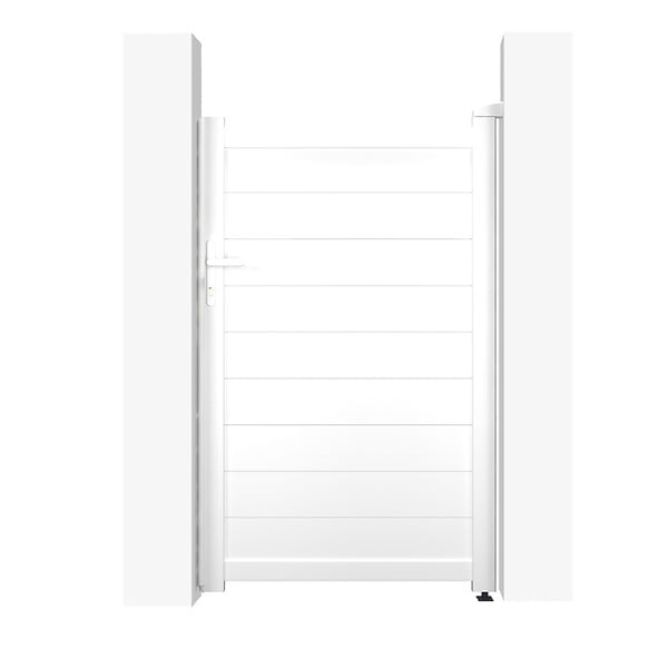 CASANOOV - Casanoov Portillon aluminium 1 m H.160   cm blanc EIGER - large
