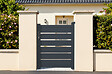 CASANOOV - Casanoov Portillon 1m VOGEL H.120  cm aluminium gris - vignette