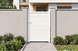 CASANOOV - Casanoov Portillon 1m EIGER H.140  cm aluminium blanc - vignette