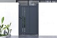 CASANOOV - Casanoov Portillon 1m GIONA H.160  cm aluminium gris - vignette