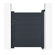 CASANOOV - Casanoov Portillon 1m EIGER H.115  cm aluminium gris - vignette