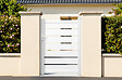 CASANOOV - Casanoov Portillon 1m VOGEL H.140  cm aluminium blanc - vignette