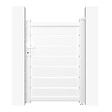 CASANOOV - Casanoov Portillon 1m VOGEL H.140  cm aluminium blanc - vignette