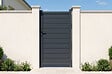 CASANOOV - Casanoov Portillon 1m EIGER H.180  cm aluminium gris - vignette