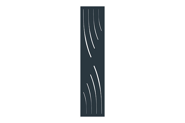 CASANOOV - Casanoov Portillon 1m VELETA H.180  cm aluminium gris - large