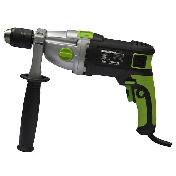 CONSTRUCTOR - Perceuse à  percussion 1050W mandrin auto. 13mm - large