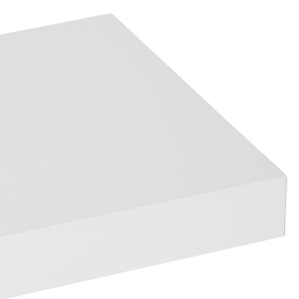 5 FIVE SIMPLY SMART - Étagère murale flottante coloris Blanc L 60 cm Fixations invisibles - large