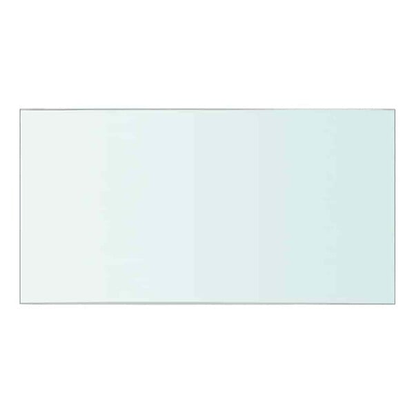 VIDAXL - vidaXL Panneau d’Etagère Verre Tablette Plaque Armoire Paroi à Lattes Maison - large