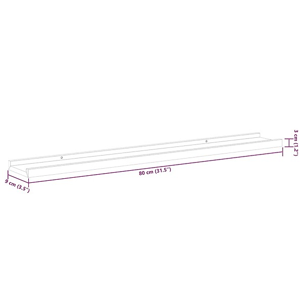 VIDAXL - vidaXL Meuble bas 40x46x81,5 cm, Bois reconstitué, Blanc, Rangement salle de bain & cuisine, Placard sous évier, Fixation murale - large