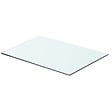 VIDAXL - vidaXL Panneau pour étagère de salon chambre Verre transparent 50 x 30 cm - vignette