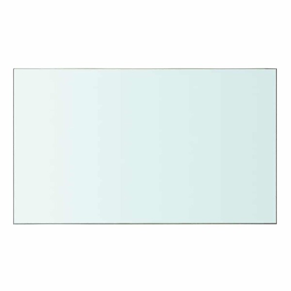 VIDAXL - vidaXL Panneau pour étagère de salon chambre Verre transparent 50 x 30 cm - large
