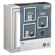 5 FIVE SIMPLY SMART - Lot de 3 Étagères murales flottantes Cubes coloris Blanc Fixations invisibles - vignette