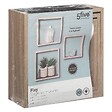 5 FIVE SIMPLY SMART - Lot de 3 Étagères murales flottantes Cubes coloris Chêne naturel Fixations invisibles - vignette