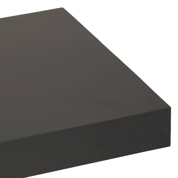 5 FIVE SIMPLY SMART - Étagère murale flottante coloris Noir L 60 cm Fixations invisibles - large