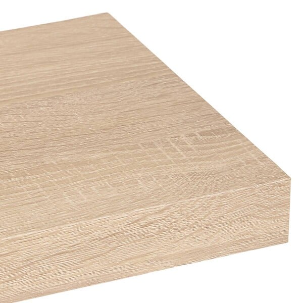 5 FIVE SIMPLY SMART - Étagère murale flottante coloris Chêne naturel L 60 cm Fixations invisibles - large