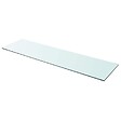VIDAXL - vidaXL Panneau pour étagère de salon chambre Verre transparent 110 x 30 cm - vignette