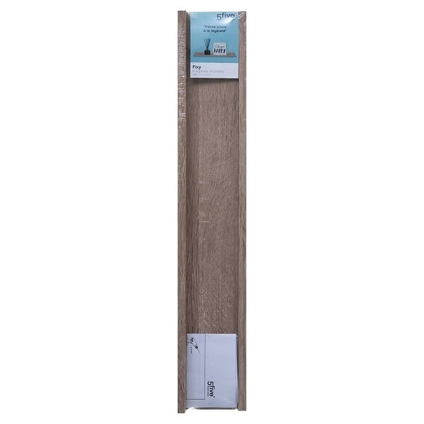 5 FIVE SIMPLY SMART - Étagère murale flottante coloris Chêne naturel L 58 cm pour tableau & cadre - large