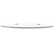 VIDAXL - vidaXL Étagère de coin avec supports chromés Verre Transparent 25 x 25 cm - vignette