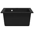 VIDAXL - vidaXL Évier de cuisine Granite Noir - vignette