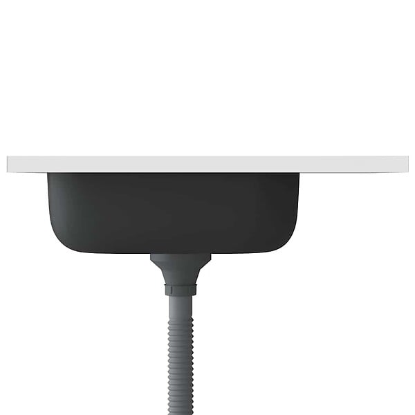 VIDAXL - vidaXL Évier de cuisine et égouttoir argenté 600x500x155 mm inox - large