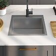 VIDAXL - vidaXL Évier de cuisine fait main Acier inoxydable - vignette