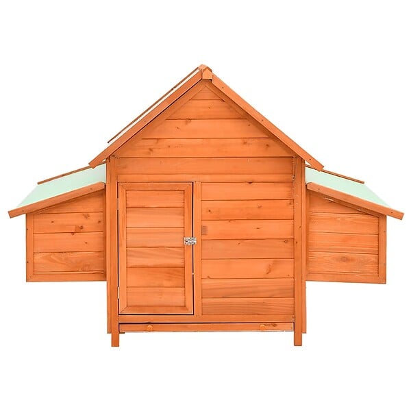 VIDAXL - vidaXL Poulailler 150x96x110 cm Bois de sapin massif - large