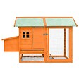 VIDAXL - vidaXL Poulailler Bois de pin massif et sapin 170x81x110 cm - vignette