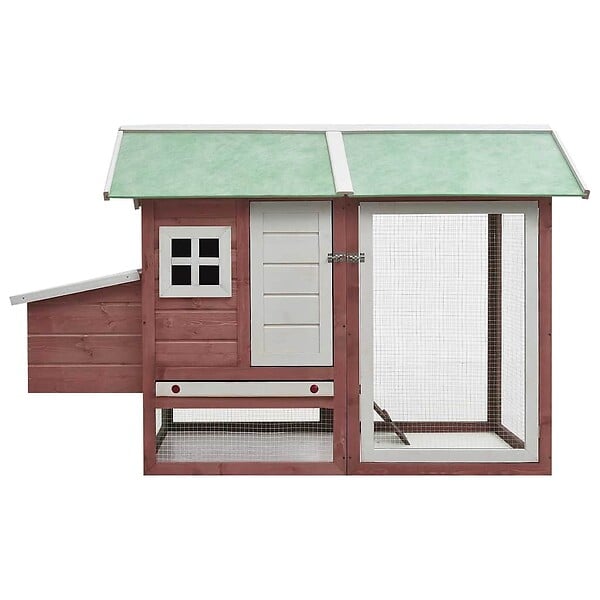 VIDAXL - vidaXL Poulailler Moka 170x81x110 cm Bois de pin massif et sapin - large
