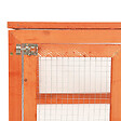 VIDAXL - vidaXL Clapier 183x90x46,5 cm Bois de sapin massif - vignette