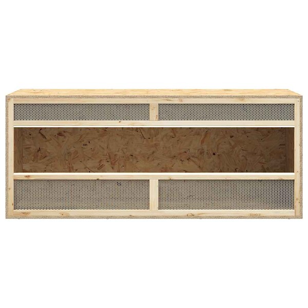 VIDAXL - vidaXL Terrarium Bois d'ingénierie 120x50x50 cm - large