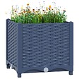 VIDAXL - vidaXL Lit surélevé 40x40x38 cm Polypropylène - vignette