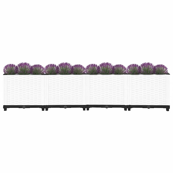 VIDAXL - vidaXL Lit surélevé 160x40x38 cm Polypropylène - large