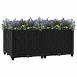 VIDAXL - vidaXL Lit surélevé 80x40x38 cm Polypropylène - vignette