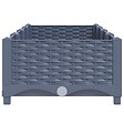VIDAXL - vidaXL Lit surélevé 160x40x23 cm Polypropylène - vignette