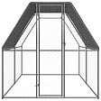 VIDAXL - vidaXL Poulailler d'extérieur 2x4x2 m Acier galvanisé - vignette