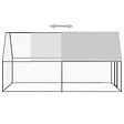 VIDAXL - vidaXL Poulailler d'extérieur 2x4x2 m Acier galvanisé - vignette