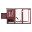 VIDAXL - vidaXL Poulailler d'extérieur avec 1 nichoir Marron Bois - vignette